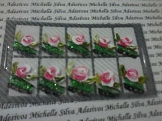 FRANCESINHA VERDE COM ROSA DE CARGA DUPLA
