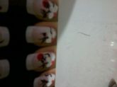 MEIA FLOR COM JOANINHA